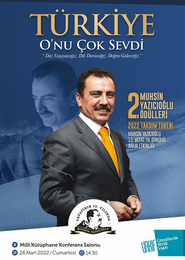 2.Muhsin Yazıcıoğlu Ödülleri